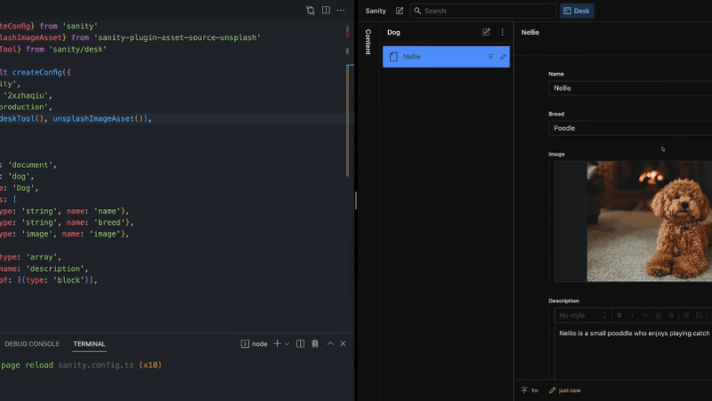 Sanity.io Experiment